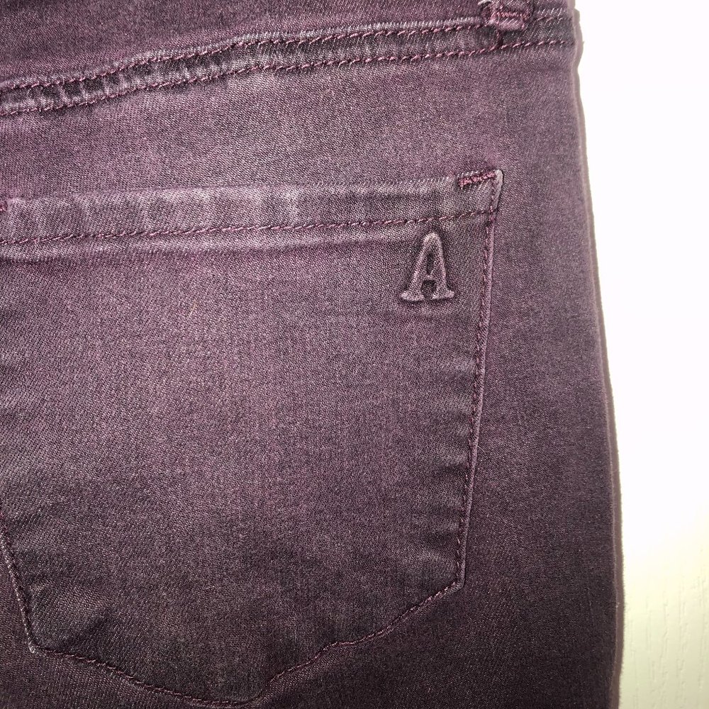Maroon Skinny Pants